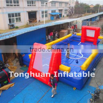 Hot sale inflatable human foosball court, inflatable foosball table                        
                                                Quality Choice