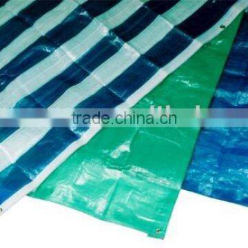 striped tarpaulin