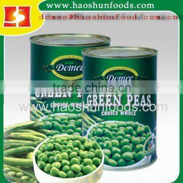 Canned Green Peas in brine