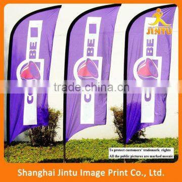 2016 Outdoor advertising Flying beach flag banner Promotion Feather Flag Flying Flags And Banners