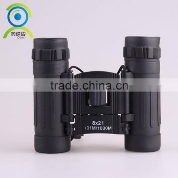 Hot-sale Portable 8x21 black hiking Binoculars