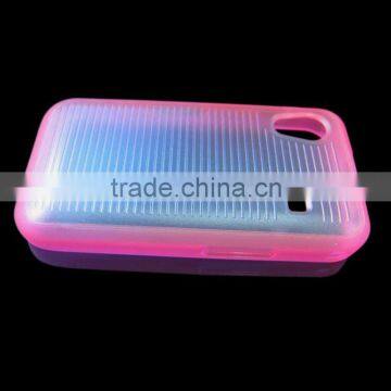 Factory case double color TPU+PC hybrid case for galaxy ace 2012 new