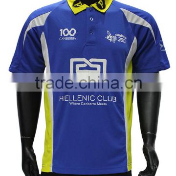 Akilex custom good quality interlock polo shirt