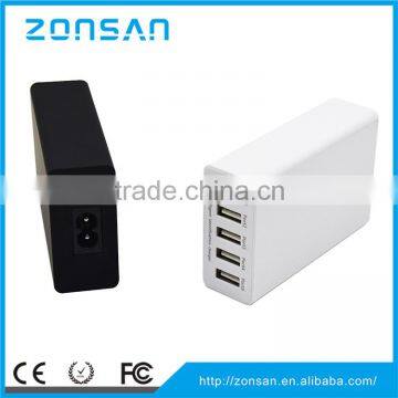 40W Portable 5-PORT USB Phone Charger Travel Charger photo-5