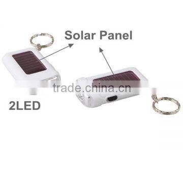 High Quality 2 Led Mini Solar Torch Portable Style photo-3