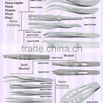 Nose Tweezers, Brow Tweezers, Lash Brow Face Tools Tweezers