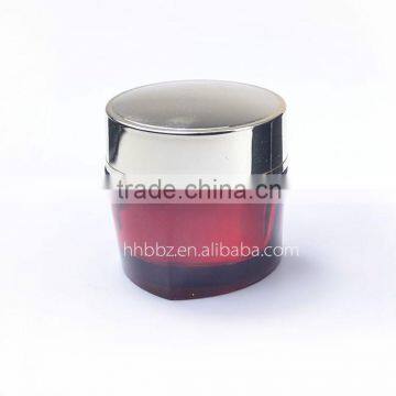 Fancy empty lotion cream bottle jar for cosmetic set