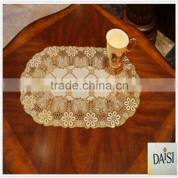 30cm x 46cm PVC Lace Oval Doilies Placemat photo-2