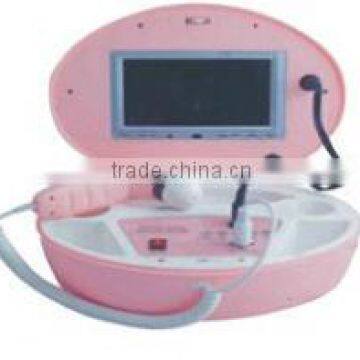 new products 2014 wood lamp/facial skin analyzer and hair salon mirrors beauty machine