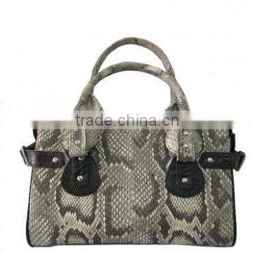 Python leather handbag SPH-003