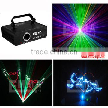 New Mini 600MW RGB Full Color Laser Light , High Power 600MW RGB Animation Laser Projector , Dj Disco Club Stage Christmas Show