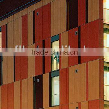 Widly Use Building Fireproof Hpl Exterior Wall Cladding