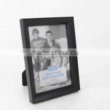 2016 black home decoration plastic picture photo frame wholesale