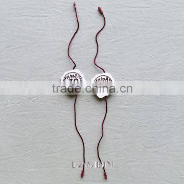 Custom Hangtag String Fastener Seal Tag for Women's Wind Coat photo-4