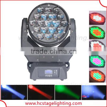 2015 moving head 19X15w zoom beam pro light moving heads