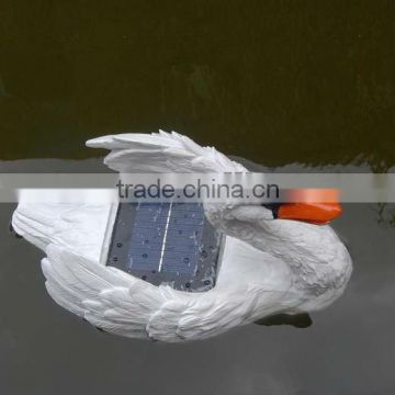 Solar powered water feature/Solar swan spitter SO5083