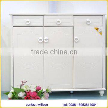 good quality modern white woodern shoe cabinet