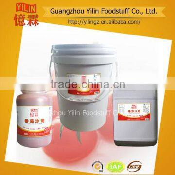 3kg tomato ketchup sauce packed in barrel made in china Yilin brand