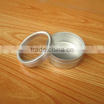 aluminum cosmetic jar, aluminum jar for hand cream, aluminum cream jar