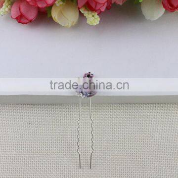 Cute Swan Alloy Hair Claw Girls Headwear Kids Hairpins Decoration photo-5