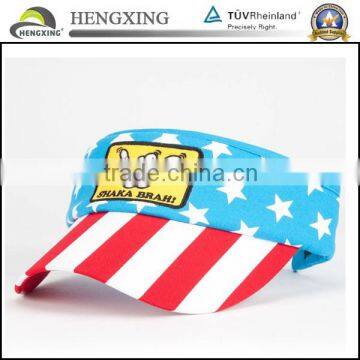 Custom embroidery patch girls flag summer sports hats