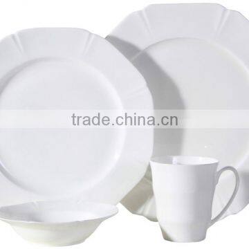 Ceramic Embossed Home Goods Dinnerware Porcelainware