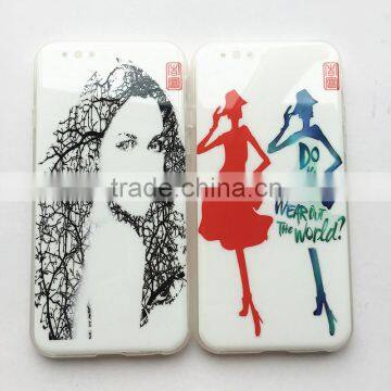Printing TPU+PC Phone Cases for Iphone Cases,wholesale Price and Double Side Effect Case for Iphone 6 Case Cover