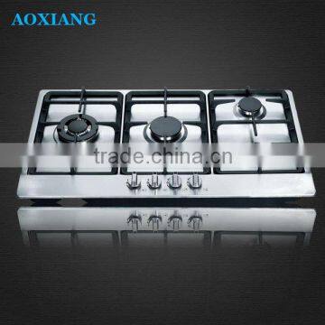 4 Cast Iron Burner Customized Built-in SST LPG Gas Hob / Gas Stove / Gas Cooking Hob & Gas Cooker XLX-914S-1