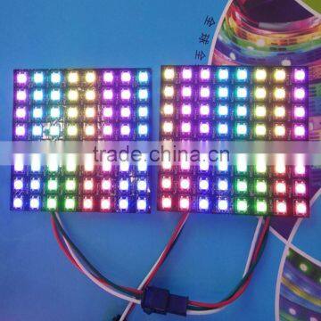 80x80mm Rigid Led Dot Matrix Panel Addressable ic Ws2812b Quality Choice photo-3