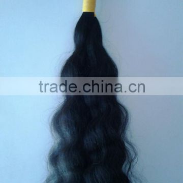 Virgin temple Wavy Bulk Hair