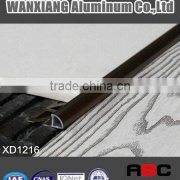 Tile trim aluminium flooring profile Edge trim for ceramic -XD1216