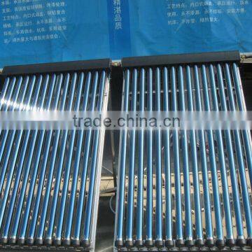 double coil heat pipe solar collector(H)