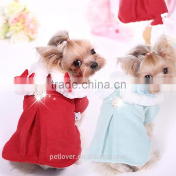 wholesale luxury wool woolen dog coat