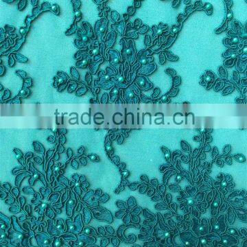HOT WHOLESALE HAND EMBROIDERY GUIPURE LACE FABRIC GIRL DRESSES