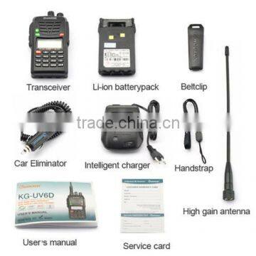Wouxun KG-UV6D 136-174 / 350-470 MHz U.V Dual Band Two-way Radio photo-3