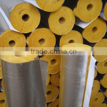 Fiberglass Pipe thermal insulation material with ASJ