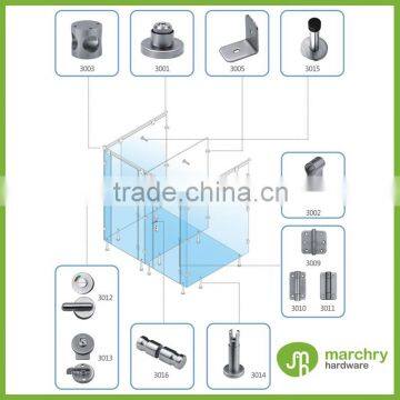 MH-3018 High Quality Washroom Cubicle and Partition Fittings