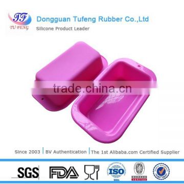 100% food grade eco-friendly mould making liquid silicone rubber loaf cake pan