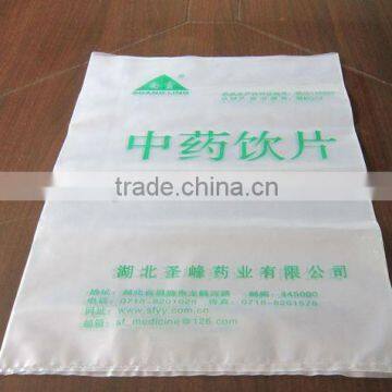 Transparent Medicine Plastic Packaging Bag