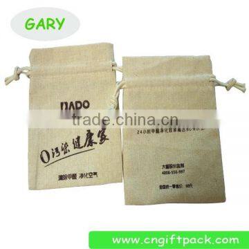 Natural Buddism Linen Printed Drawstring Bag Gift photo-5