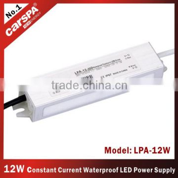 12W LPA series Constant current LED power supply