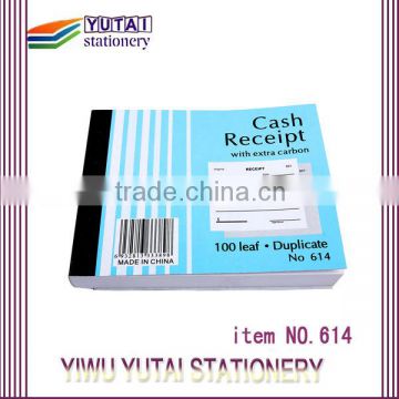 duplicate midget cash carbon paper receipt book customized