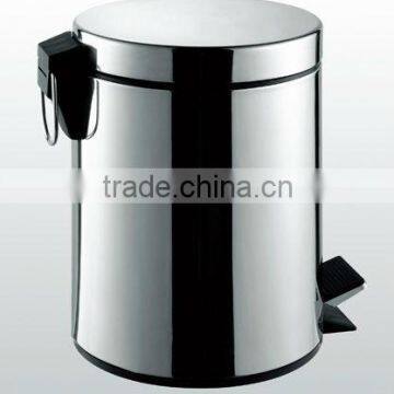 2014 New Type Home Dustbin Stainless Steel Garbage Cans 7005