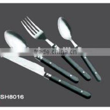 24 pcs Cutlery set with Plastic handle