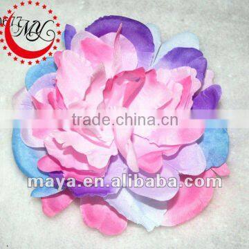 Fashion colorful flower hair clips and breastpin for women