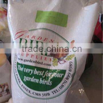 Wild birdseed bag 25kg animal feed woven bag 50kg