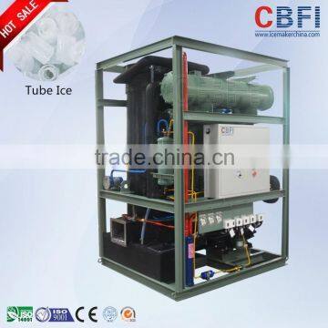 5 tons ice tube making machine to produce sanitary ice for drinks and wine