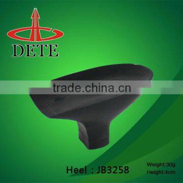 cheap plastic pump heels for woman's shoes material factory made in china