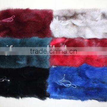 Creative Design Gorgeous Style Fox Fur Leg Warmers High Knee Fur Socks Boots Sleeves photo-3