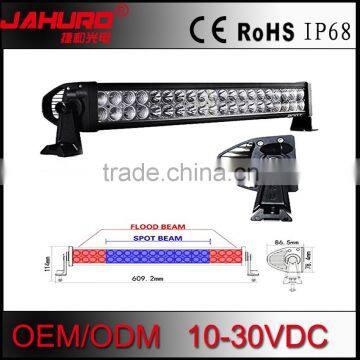 Off Road 4WD 120W 21.5" Led Spot Flood Combo Alloy Work Bar Diving Light Lamp